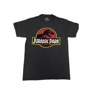 Jurassic World Jurassic Park Logo Dinosaur Graphic T Shirt S Small